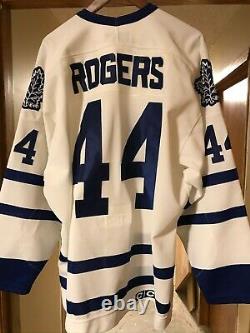 100% Authentic CCM Ultrafil Toronto Maple Leafs #44 Rogers