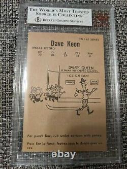 1961-62 Parkhurst#5 Dave Keon Rookie Card RC BVG 5.5 EXCELLENT