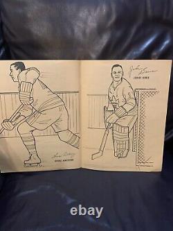 1964 Toronto Maple Leafs Vintage Original NHL Hockey Colouring Book