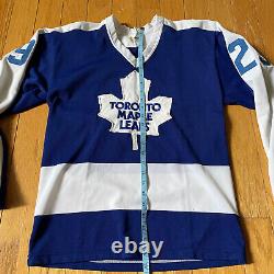 1970's Toronto Maple Leafs Hockey Jersey Men Size Small XS Mike Palmateer
