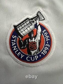 1993 Authentic CCM Doug Gilmour Toronto Maple Leafs NHL Hockey Jersey Sz 48