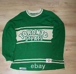 2000 vintage ccm toronto st pats jersey sweater heritage collection