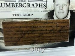 2005/06 ITG Ultimate Memorabilia 6 Lumbergraphs Turk Broda Autograph 1/1 Auto