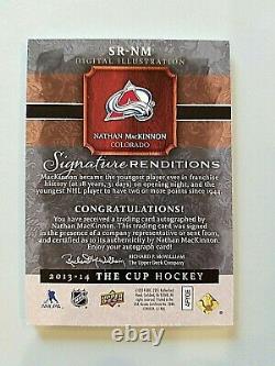 2013-14 Nathan MacKinnon The Cup Signature Renditions Rookie Auto 21/35