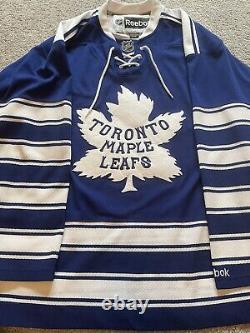 2014 Reebok Toronto Maple Leafs Winter Classic Jersey Small Blank