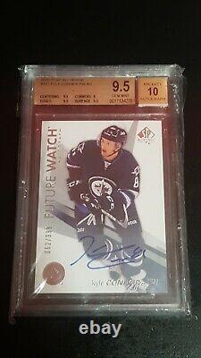 2016-17 BGS 9.5 SP Authentic Future Watch Auto /999 Rookie RC Kyle Connor