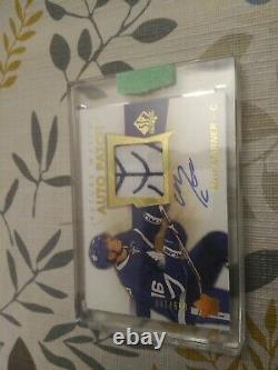 2016-17 Mitch Marner #/100 Sp Authentic Rookie Rpa Rc Auto 2-clr Patch Leafs Spa