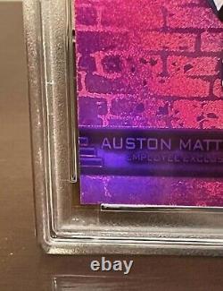 2016 Upper Deck Auston Matthews Precious Metal Gems PMG Employee Exclusive