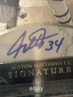 2019-20 Exquisite Signatures Auston Matthews Auto Autograph 09/15 Rare