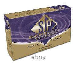 2020-21 SP Game Used Hockey Hobby Box Factory Sealed 6 Cards Per Box Upper Deck