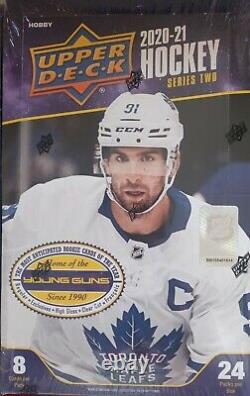 2020-21 UPPER DECK SERIES 2 HOCKEY, Sealed Hobby Box Home of The Young Guns
