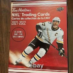 2021-22 Ud Tim Hortons NHL Hockey Cards Complete 270 Card Master Set With Binder