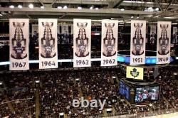 3 SIZES Toronto Maple Leafs Custom STANLEY CUP Arena Decal Banners