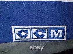 AUTHENTIC CCM Vintage Hockey Tie Domi Toronto Maple Leafs Sewn Jersey Size 50