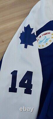 AUTHENTIC Signed DAVE KEON Toronto Maple Leafs Jersey CCM Vintage sz56 NHL