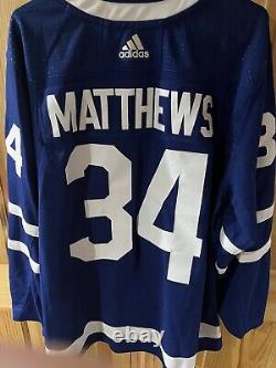 Adidas Auston Matthews Toronto Maple Leafs Jersey NWT Size 60