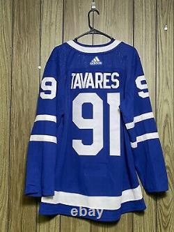 Adidas Authentic Toronto Maple Leafs Home #91 John Tavares Hockey Jersey Size 50