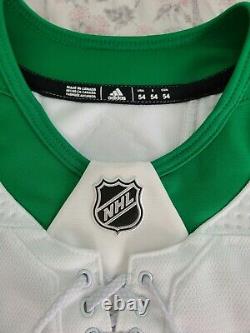 Adidas MIC Game Worn Used Toronto Maple Leafs St Pats Mitch Marner Jersey Gamer