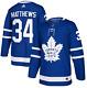 Adidas Men's Toronto Maple Leafs #34 Matthews Authentic NHL Jersey Size 50