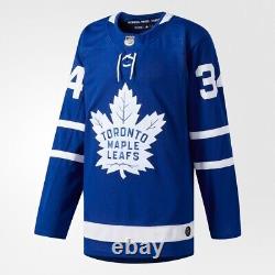 Adidas Men's Toronto Maple Leafs Auston Matthews Authentic Pro Jersey Size 52 L