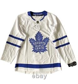 Adidas Toronto Maple Leafs Men's Authentic Jersey White Size 50 CA7117 NHL