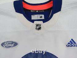 Adidas Toronto Maple Leafs Practice Worn Authentic NHL Hockey Jersey White 60
