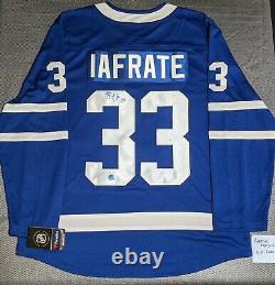 Al Iafrate autographed Toronto Maple Leafs Fanatics Breakaway jersey NWT