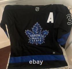 Auston Matthews Black Toronto Maple Leafs Jersey Sizes S-XXXL