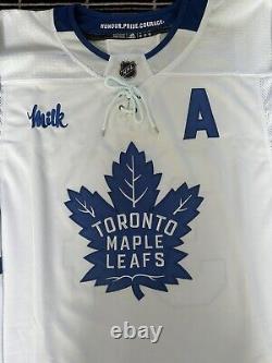 Auston Matthews Maple Leafs Jersey Size Extra Large