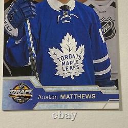 Auston Matthews Rc 2016-17 UD 1st Overall Draft Rookie SP-1 Toronto Maple Leafs
