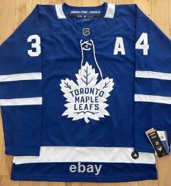 Auston Matthews Signed Autographed Toronto Maple Leafs Jersey JSA LOA