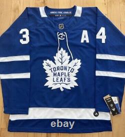 Auston Matthews Signed Autographed Toronto Maple Leafs Jersey JSA LOA