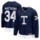 Auston Matthews Toronto Maple Leafs 2022 NHL Heritage Classic NHL Hockey Jersey