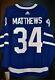 Auston Matthews Toronto Maple Leafs Adidas Home Jersey Size 52