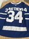 Auston Matthews Toronto Maple Leafs Autographed Jersey JSA Certified