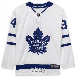 Auston Matthews Toronto Maple Leafs Autographed White Fanatics Breakaway Jersey