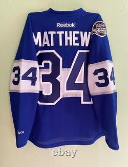 Auston Matthews Toronto Maple Leafs Centennial Classic Jersey Reebok Large