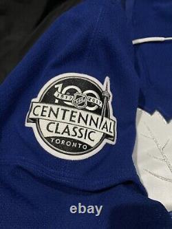 Auston Matthews Toronto Maple Leafs Centennial Classic Jersey Reebok MIC 56 NWT