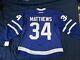 Auston Matthews Toronto Maple Leafs Jersey Reebok Edge 56 Home Team Issued NHL