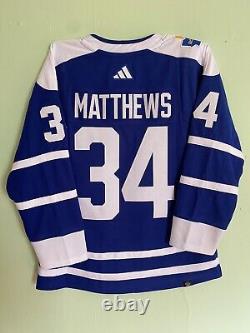 Auston Matthews Toronto Maple Leafs Reverse Retro 2.0 Jersey Adidas 52