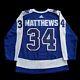 Auston Matthews Toronto Maple Leafs Reverse Retro Adidas pro jersey, size 52 NWT