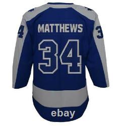 Auston Matthews Toronto Maple Leafs Reverse Retro Hockey Jersey Youth S/m