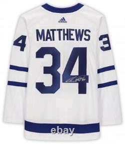 Auston Matthews Toronto Maple Leafs SignedAlt Captain Jersey