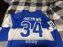 Auston Matthews Toronto Maple Leafs jersey 3XL