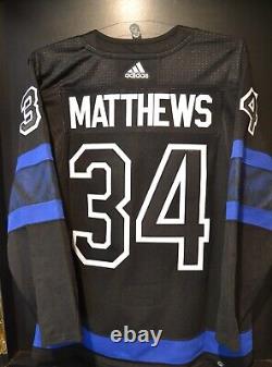 Auston Matthews Toronto Maple Leafs x drew house Adidas Alternate Jersey Size 54