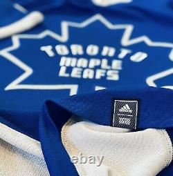 Authentic Adidas NHL Toronto Maple Leafs Reverse Retro Hockey Jersey Sz 52