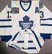 Authentic MATS SUNDIN Toronto Maple Leafs jersey CCM Big Block sz48 ultrafil