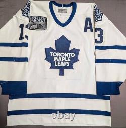 Authentic MATS SUNDIN Toronto Maple Leafs jersey CCM Big Block sz48 ultrafil