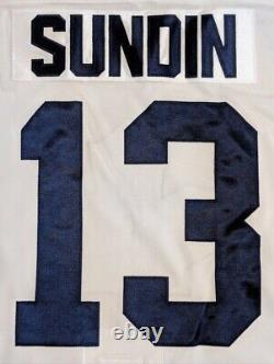 Authentic MATS SUNDIN Toronto Maple Leafs jersey CCM Big Block sz48 ultrafil