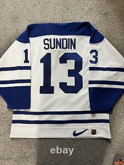 Authentic Mats Sundin Nike Toronto Maple Leafs Jersey